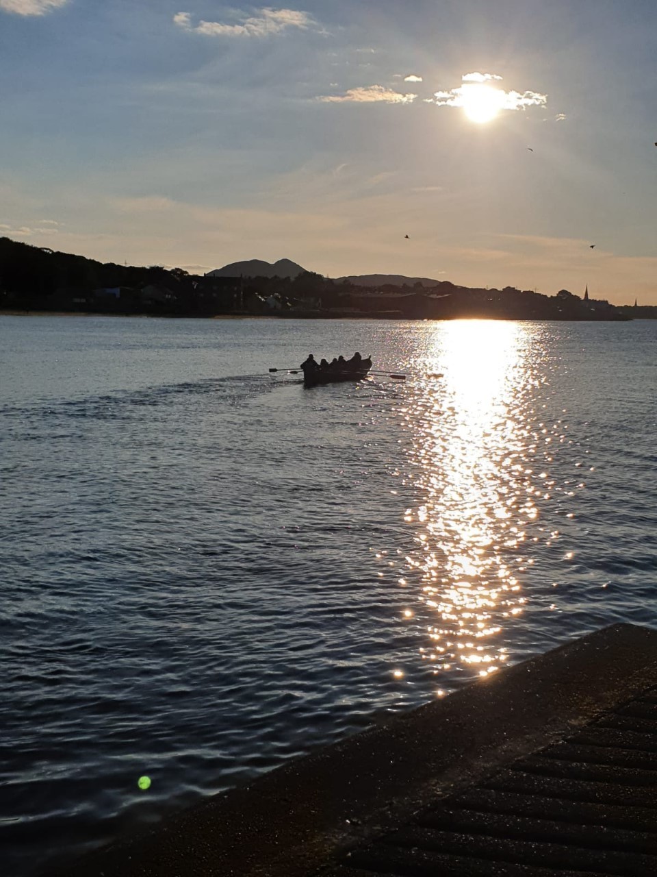 Coastal rowers from Musselburgh enjoy some practice prior to the Covid-19 pandemic and are now looking forward to a new boatshed in the future