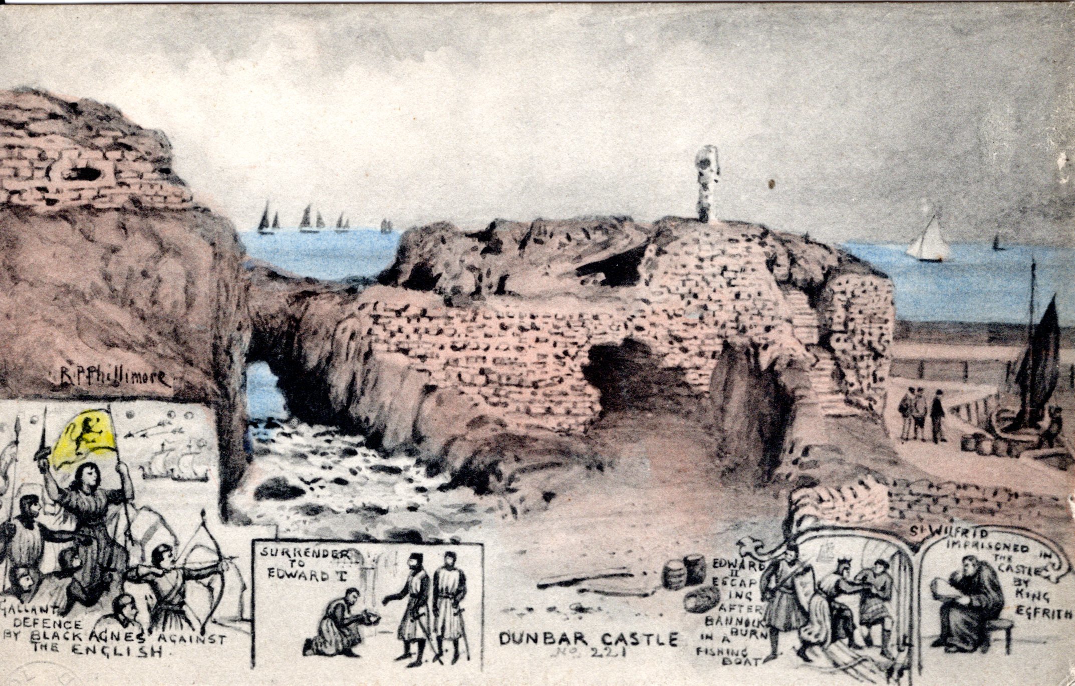 Dunbar Castle.
