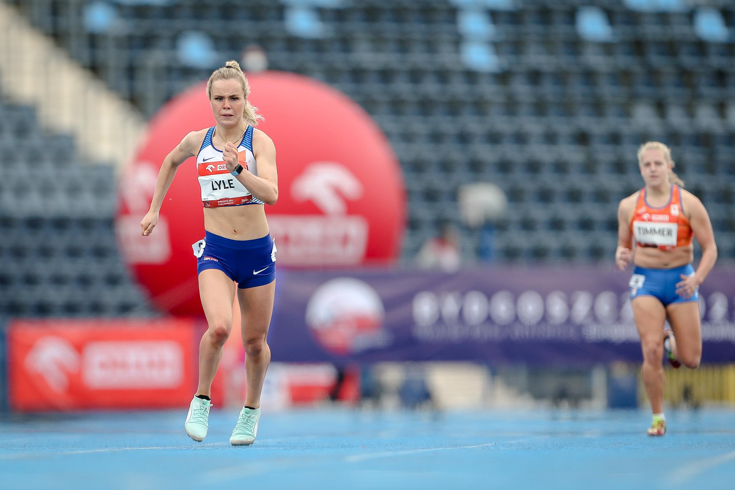 Maria Lyle on her way to scooping gold medal number seven at the World Para Athletics European Championships in Poland. Picture: IPC/Tadeusz Skwiot