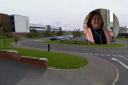 Dunbar Grammar School (image: Google Maps). Inset: Headteacher Claire Slowther