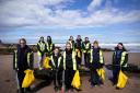Dunbar Sea Cadets have been busy cleaning up a local beach