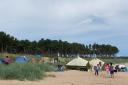 Some campers pictured at Yellowcraig. Picture provided by East Lothian Council. PERMISSION FOR USE FOR ALL LDRS PARTNERS