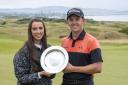 Grant Forrest, pictured with girlfriend Christy Farrell, enjoyed his first-ever European Tour win last year and will be looking to impress at The Scottish Open. Picture: Ian Rutherford/PA Wire