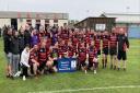 North Berwick were crowned East League Division Two champions with a commanding win over Corstorphine