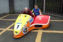 Colvin Denholm is teaming up with teenage son Ross in sidecar racing this weekend