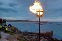A beacon was lit in North Berwick last year to mark The Queen's platinum jubilee