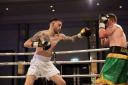 Robbie Graham won first pro welterweight fight against Gary Maguire, from Castlemilk, on April 1 at the Crowne Plaza Hotel in Glasgow, winning 40-36 on points after four rounds.