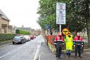 A traffic ban is in force outside Haddington schools at pick-up and drop-off times