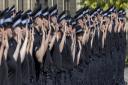 Police Scotland launches recruitment campaign as more than 300 new new officers take oath of office during a ceremony at Police Scotland Headquarters, Tulliallan, Perthshire.  Picture date: Wednesday July 27, 2022. PA Photo. See PA story SCOTLAND Police.