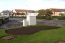 The placing of this new telecommunications box near the junction of Fishers Road and Links Road – right next to a flower bed – has been described as “inconsiderate”