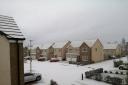 Snow fell in a number of communities in East Lothian, including Haddington