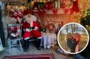 Granny's Grotto in Dirleton has opened to the public. Inset: Margaret and granddaughter Flora, 4