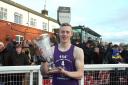 The New Year Sprint will not take place at Musselburgh Racecourse. Pictured is the winner from the beginning of this year Scott Tindle