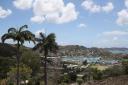 The view from the Parliament Building in St George’s, in the Caribbean island of Grenada