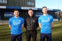 George Hunter (left) and Bob Wilson (right) have joined Liam Burns in trying to push Musselburgh Athletic to the top of the Premier Division