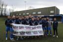 More than £3,000 was raised for charity as fans cheered on Musselburgh Athletic. Image: Musselburgh Athletic