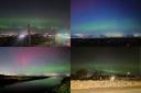 East Lothian residents captured a number of gorgeous pictures of the lights over the county