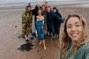 Swimmers from Longniddry Sea Swimmers will take part in an International Women's Day swim on Wednesday
