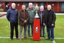 Mick Thorburn, Peter Dargo, Pat Glynn, Jimmy Little and Colin Dickson were back at Millfield on Saturday - 50 years after helping Haddington Athletic to the East of Scotland Junior Cup