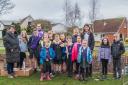 Hundreds of trees have been planted in Longniddry, with a little help from youngsters at the village's primary school