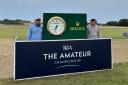 Ollie and CJ Mukherjee were competing in the R&A Amateur Championship