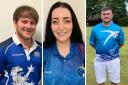 Aaron Betts, Dee Hoggan and Danny Stevenson have been representing Scotland