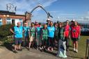 Groups came together to help clean up North Berwick