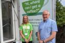 Paul McLennan, East Lothian's MSP, met Arlene Dickson from Samaritans at the event in Dunbar