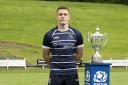 Musselburgh captain Rory Watt pictured at Hawick Rugby Club for the launch of the new Premiership season