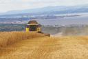 Angus Bathgate captured this photo of a combine harvester at Hillhead Farm near Carberry with stunning views towards Edinburgh