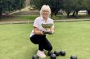 Linda Fraser was celebrating success at Dirleton Bowling Club