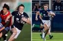 Liz Musgrove (left, Andrew Milligan/PA Wire) and Francesca McGhie (right, Scottish Rugby/SNS) are in the Scotland squad