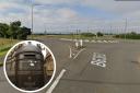 Wood crashed his vehicle into a roundabout after driving at excessive speeds at the B6363 road near Gladsmuir. Image: Google Maps