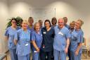 The endoscopy team at the East Lothian Community Hospital have made history