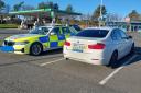 Police Scotland seized the car at the Jewel in Edinburgh