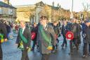 Organisations made their way from Haddington town centre to the town's St Mary's Parish Church. Image: Gordon Bell.