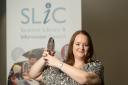 Caroline Messer of East Lothian Council Library Services picked up the trophy at the ceremony