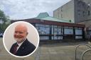 East Lothian Foodbank. Inset: Colin Beattie MSP