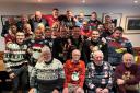 The Christmas jumpers lunch at Musselburgh RFC was well supported by the Honest Lads Association which sponsored the game
