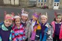 Pupils at Longniddry Primary School held a Reindeer Run in aid of CHAS
