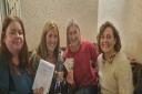 The winning Quiz Teama Aguilera, left to right, Geraldine Mackenzie, Gillian Steel, Sally Olds and Claire McLean
