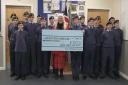North Berwick Harbour Trust has been boosted by the fundraising efforts of 132 (North Berwick) Air Cadets. Trust chair Jane McMinn was delighted to receive the cheque