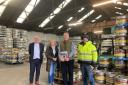 Paul McLennan MSP visited Edinburgh Beer Factory and was met by owners John and Lynn Dunsmore, and managing director Martin Borland.