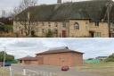 Stoneyhill Community Centre (top, image copyright Richard Webb and licensed for reuse under Creative Commons Licene) and Wallyford Community Centre (bottom, image: Google Maps) could both be sold