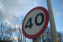 A 40mph speed limit trial is taking place. Image: Incase, Flickr