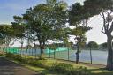Floodlights at Dunbar tennis courts have caused concern to local residents. Image: Google Maps