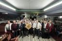 Tranent Belters were presented with a special plaque to mark their 50th anniversary