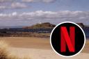 Filming is taking place at Yellowcraig Beach for the upcoming Netflix show Department Q