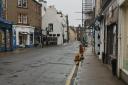 Mrs Oliver shared an image of the empty High Street in North Berwick