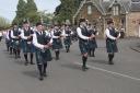 Haddington Pipe Band were among those involved in the parade through the town last year